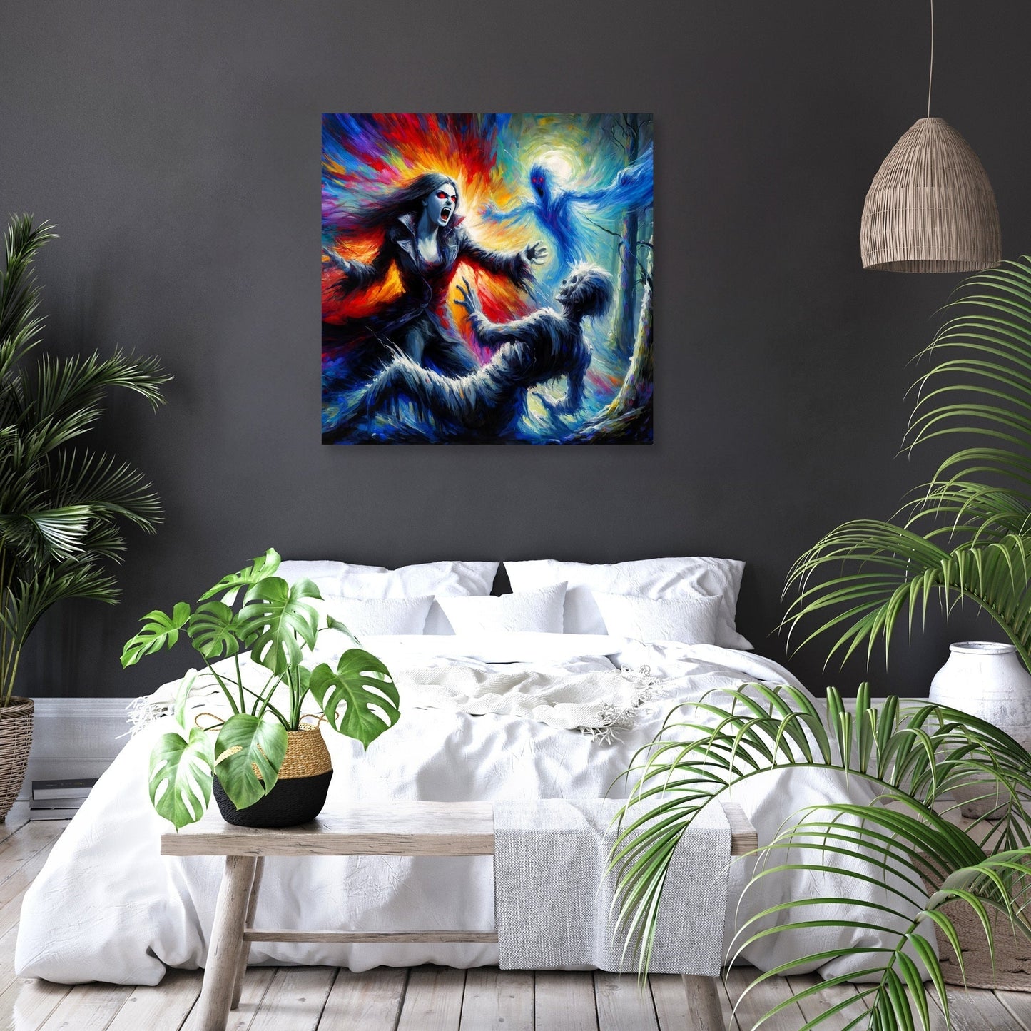 Forest Fury Canvas