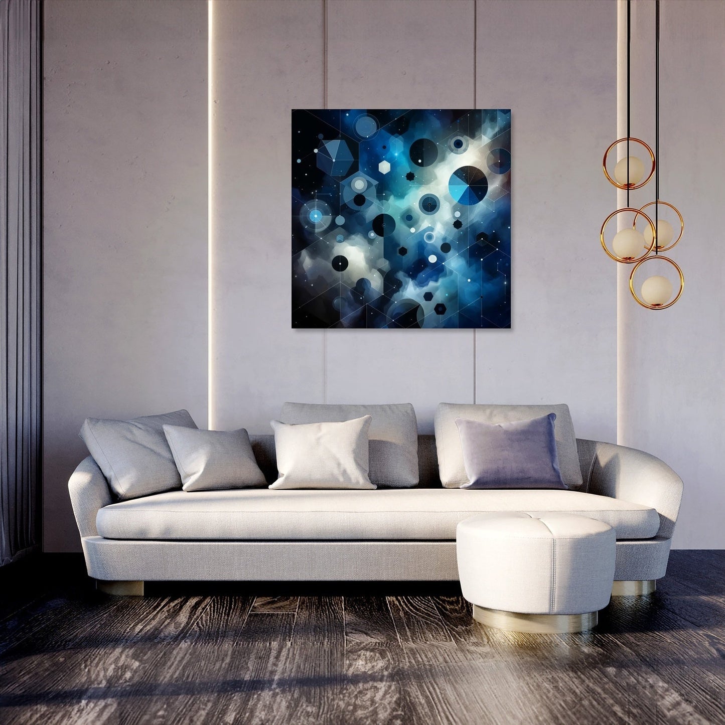 Cosmic Geometry Canvas