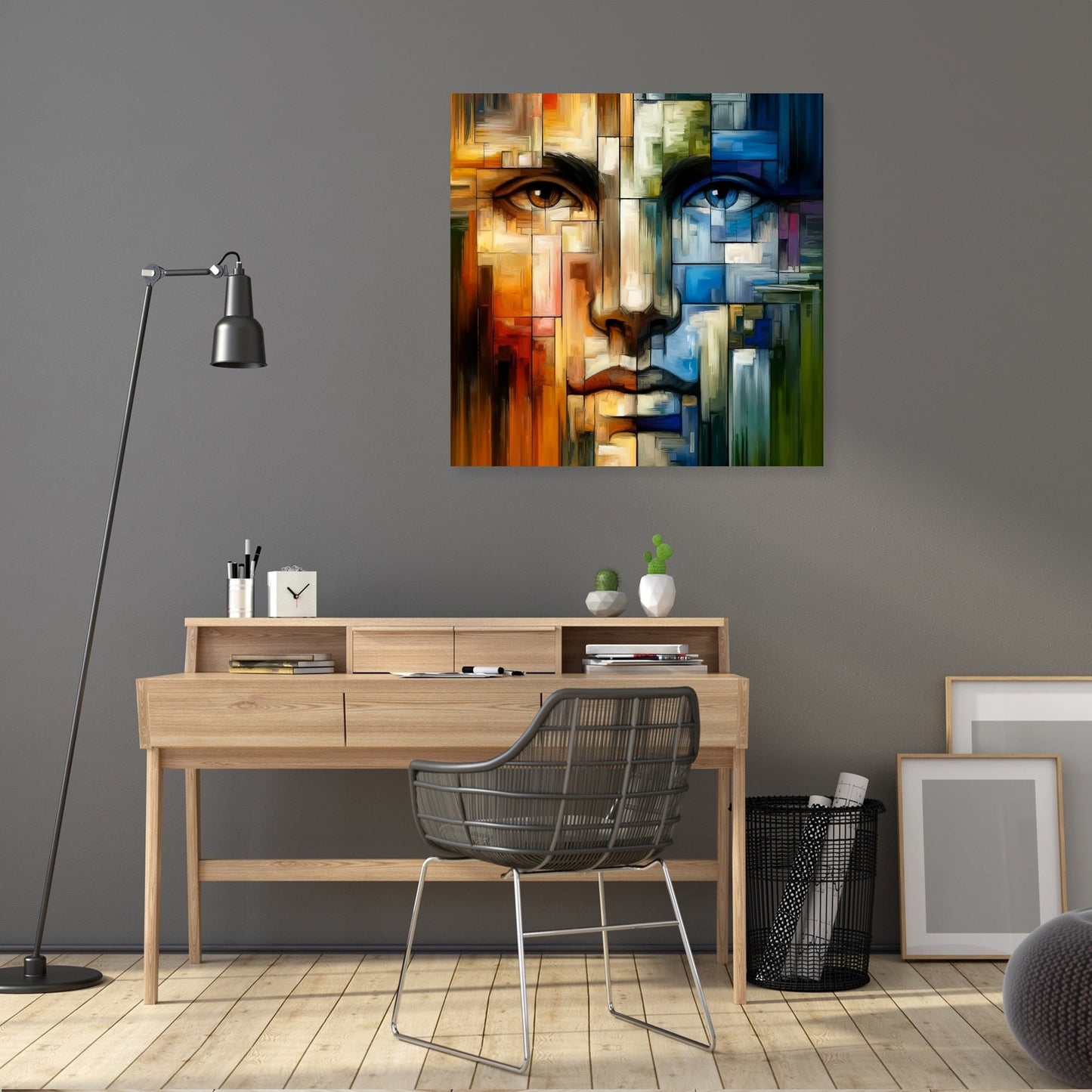 Emotional Mosaic Canvas