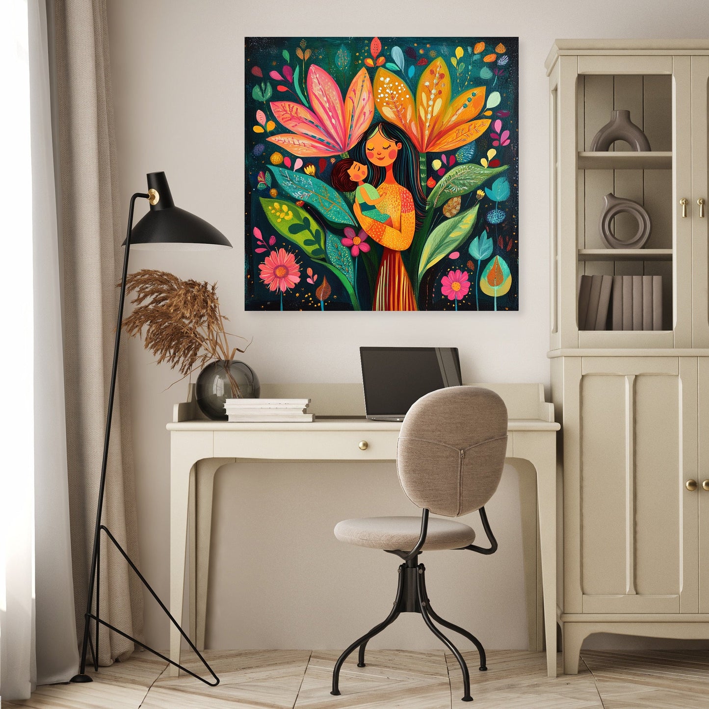 Mother Blossom Canvas