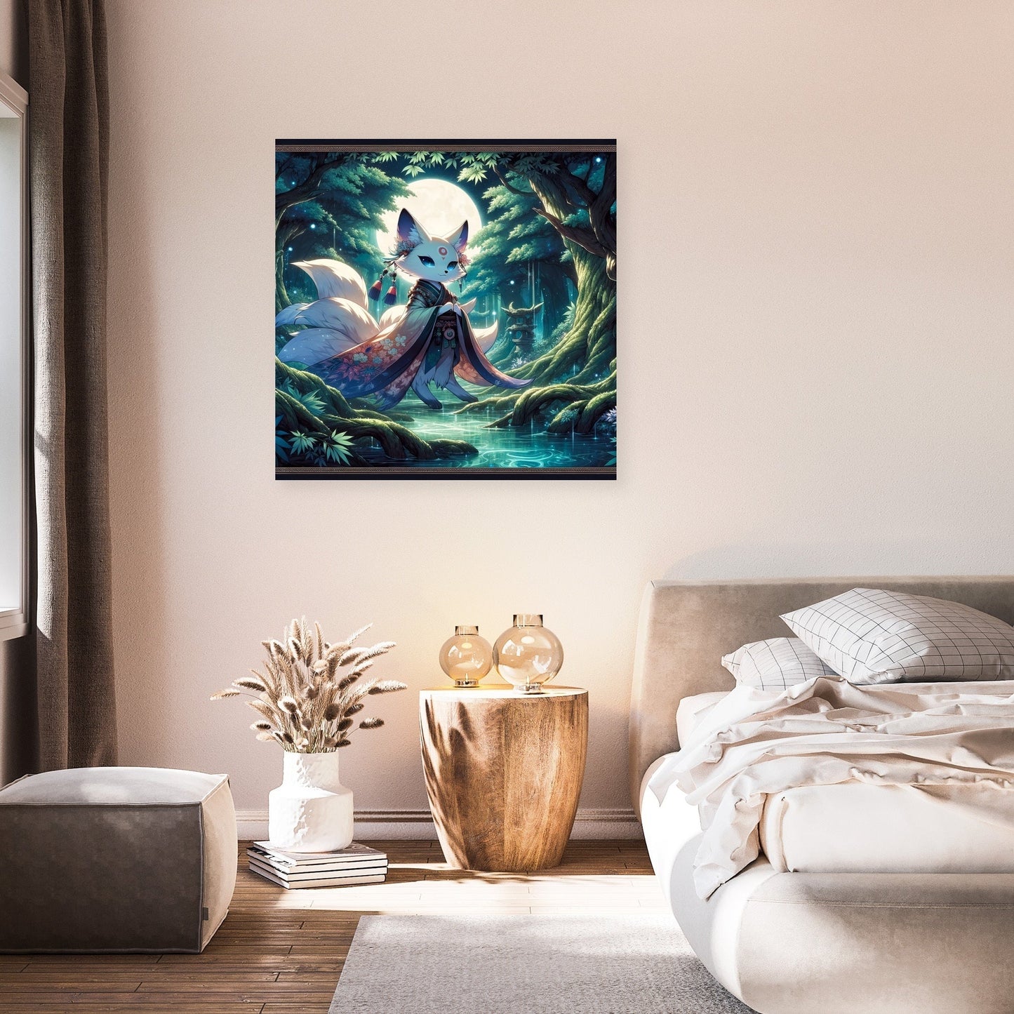 Mystical Moonlight Canvas