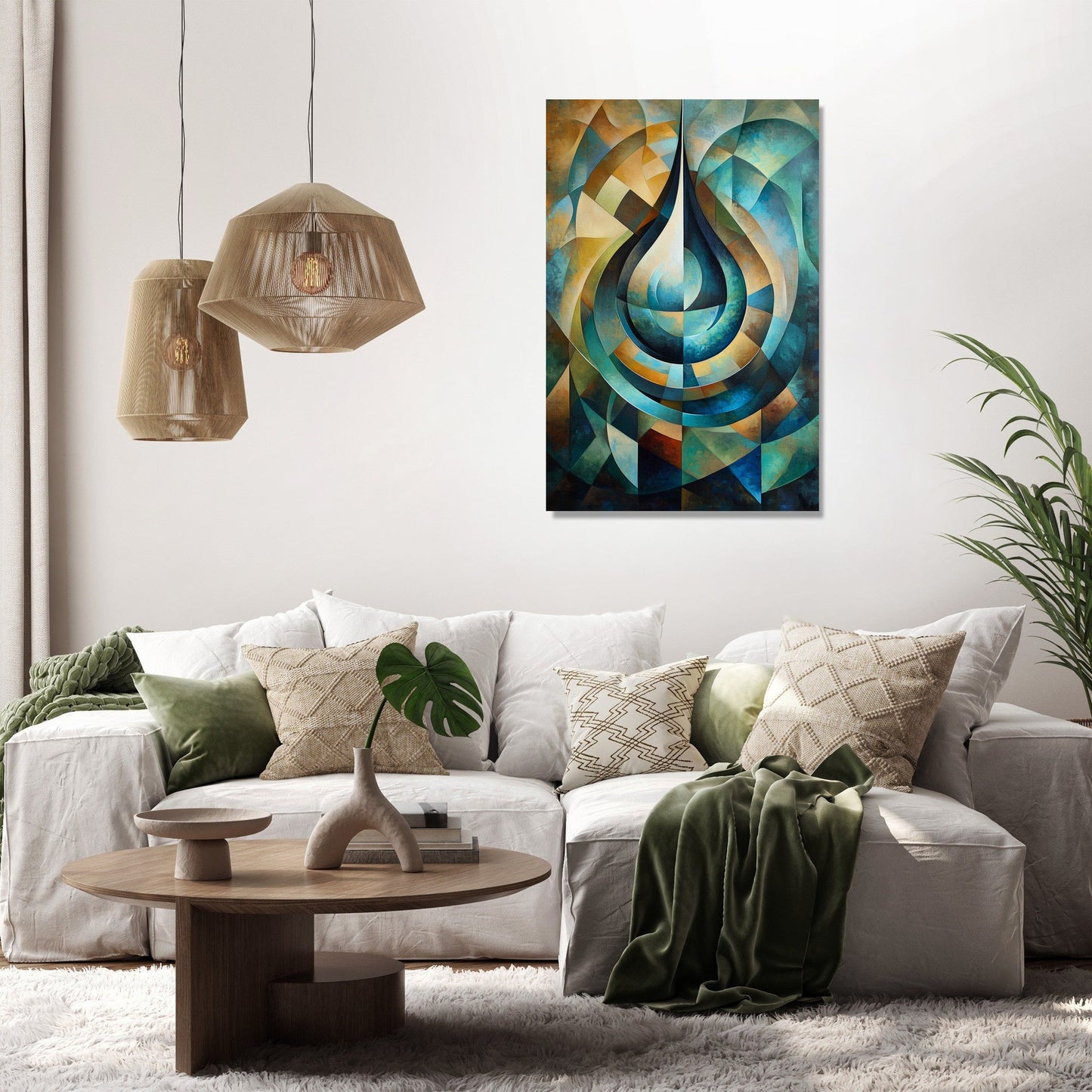 Harmony in Droplet Canvas