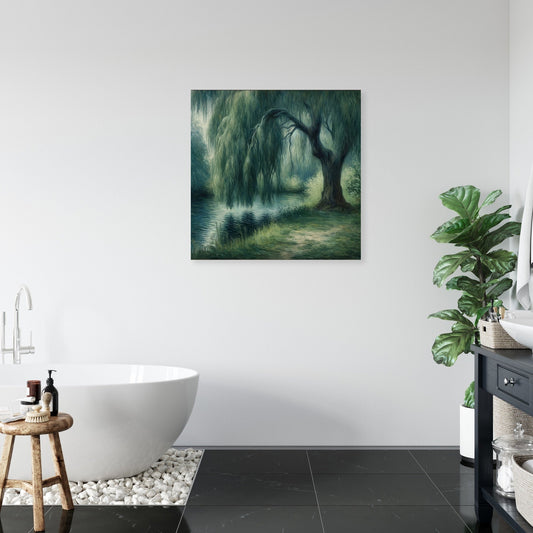 Willow Reflections Canvas