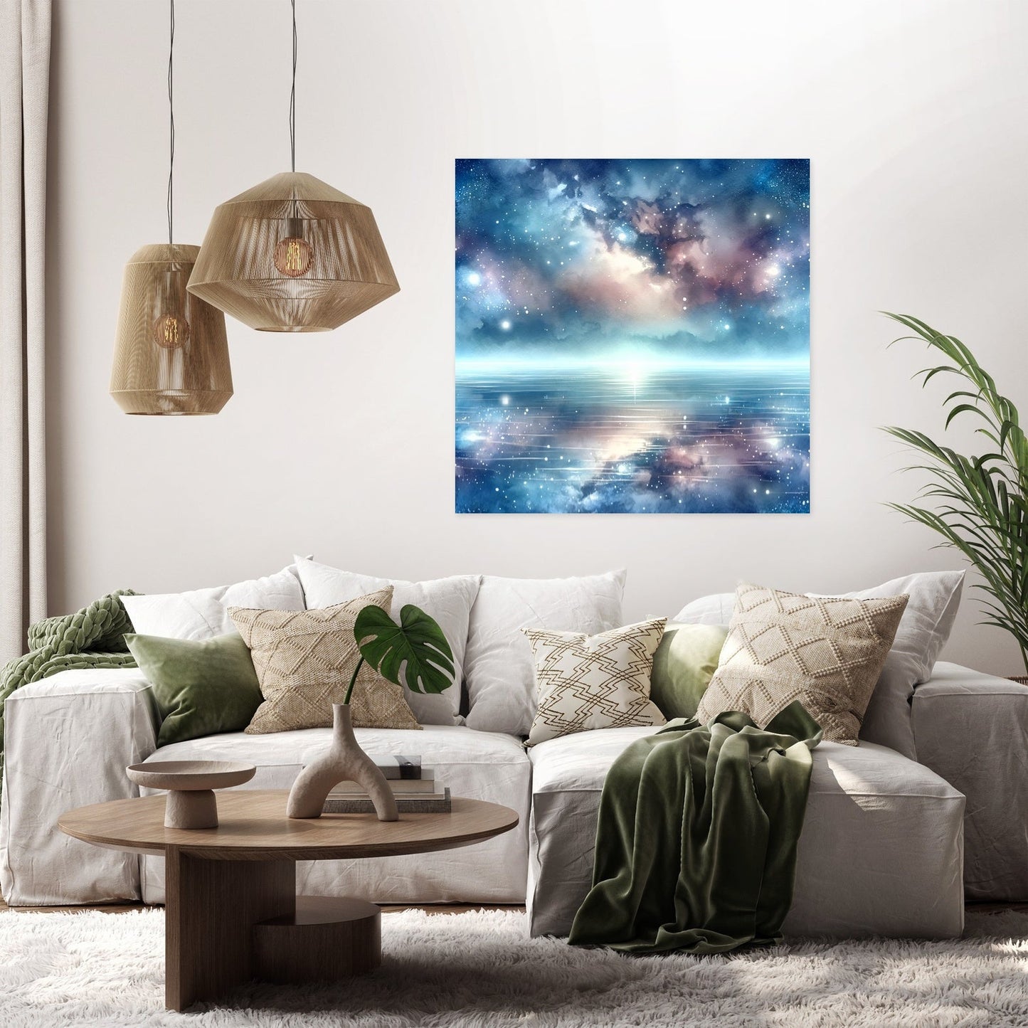 Cosmic Reflections Canvas