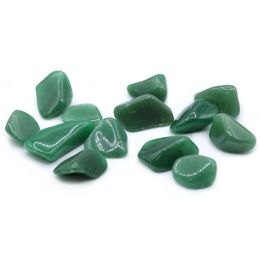 Large Tumble Stones - Quartz Green