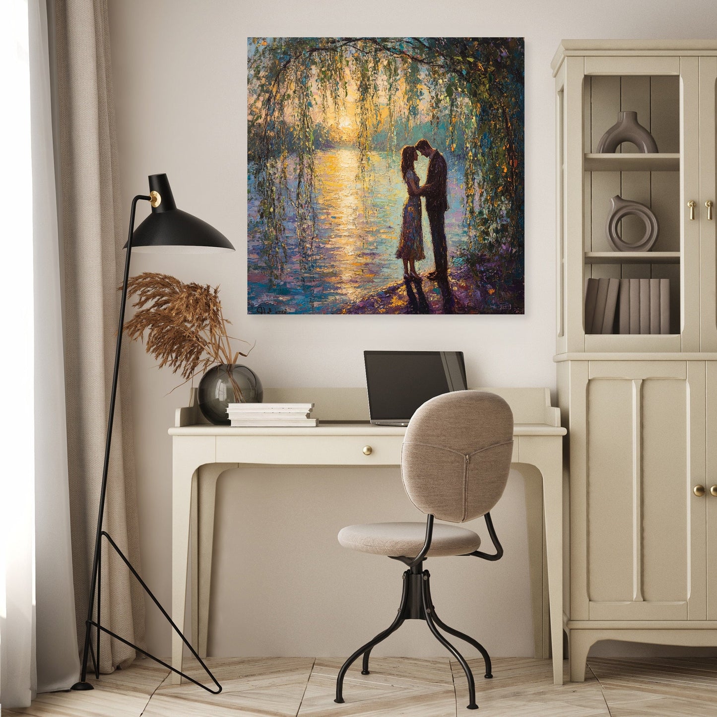 Me and You: Enchanted Lovers Canvas