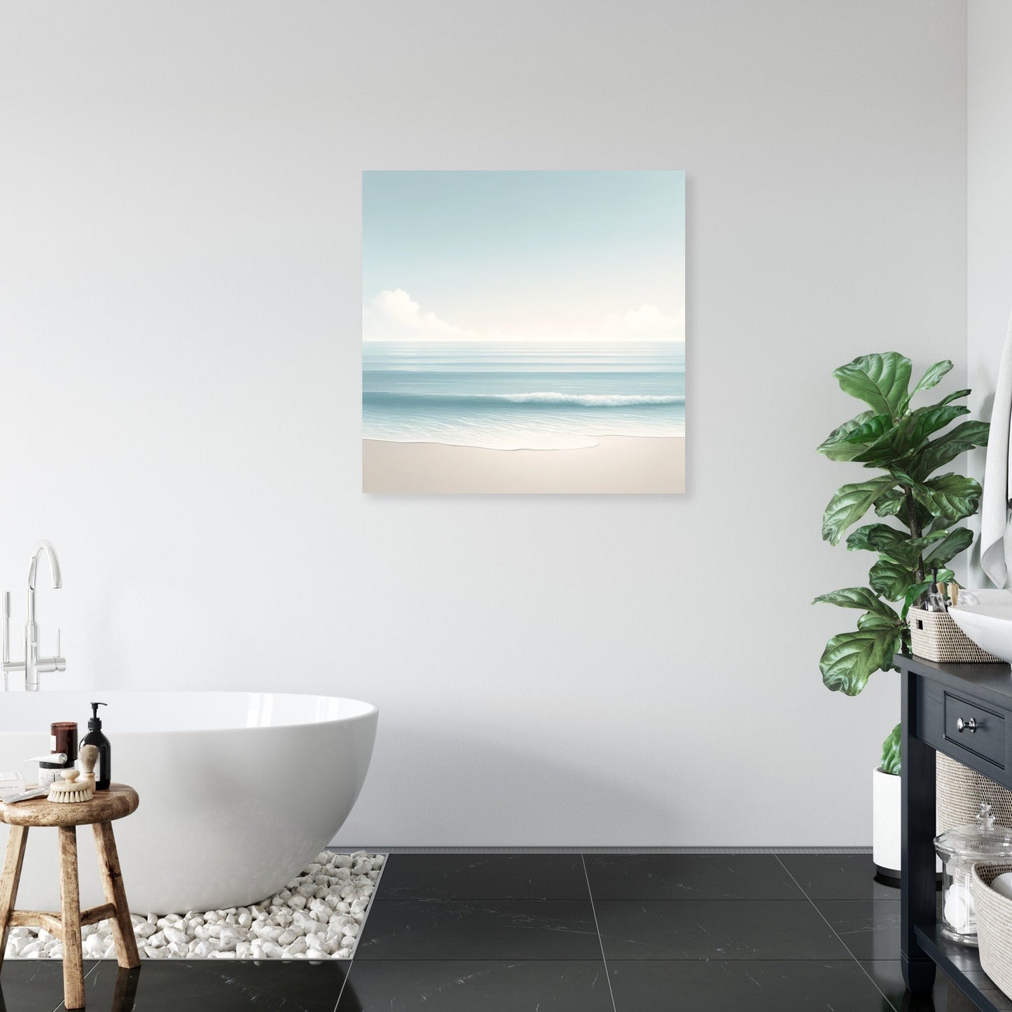 Tranquil Seaside Canvas