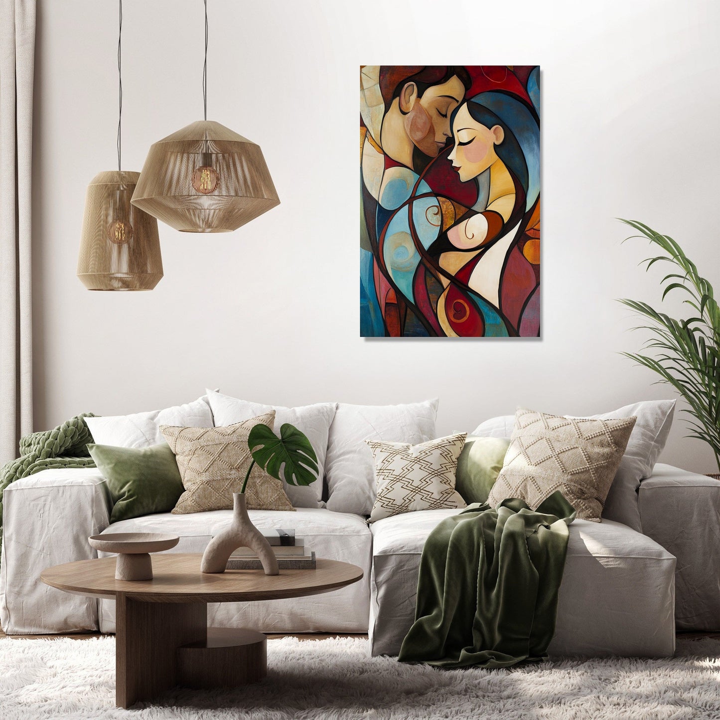 Passionate Embrace Canvas