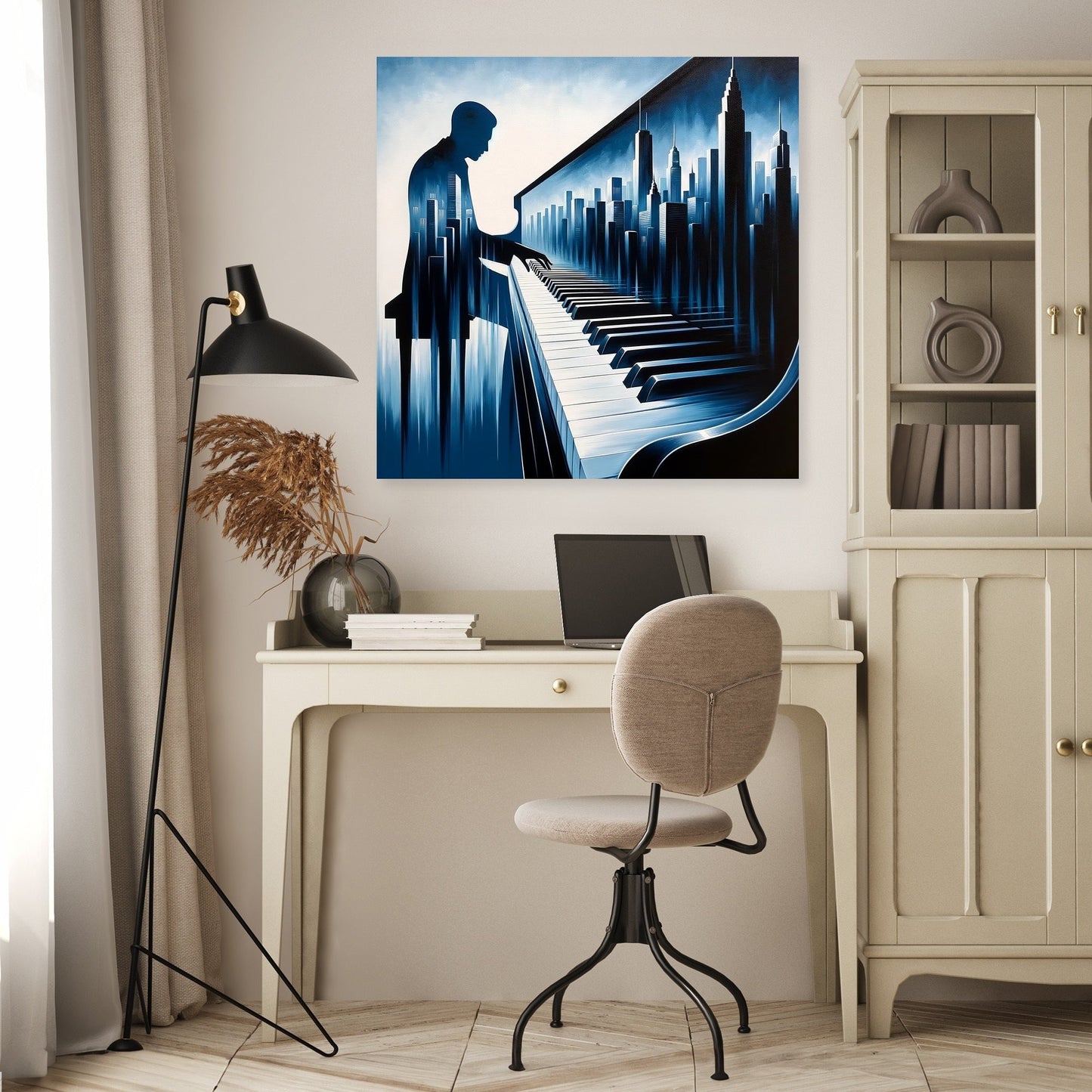 Urban Symphony Canvas
