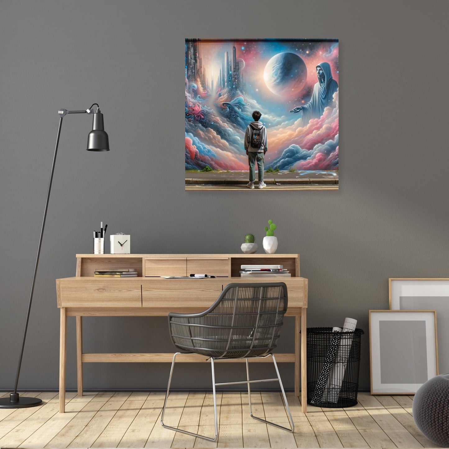 Urban Canvas of Dreams Canvas