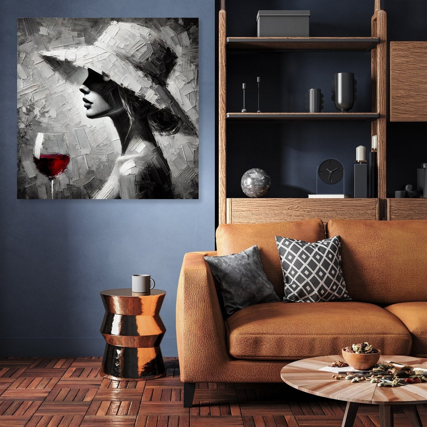 Red Wine Secrets Canvas