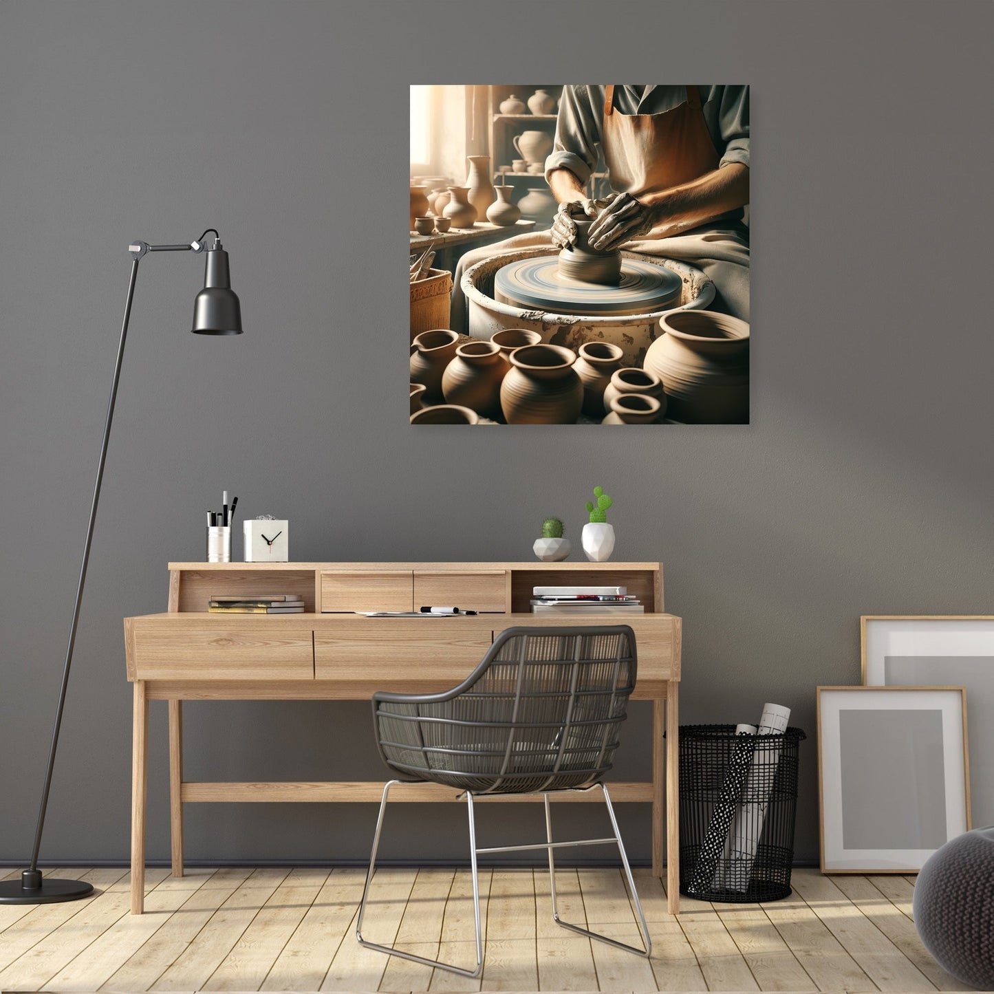 Earthen Hands Canvas