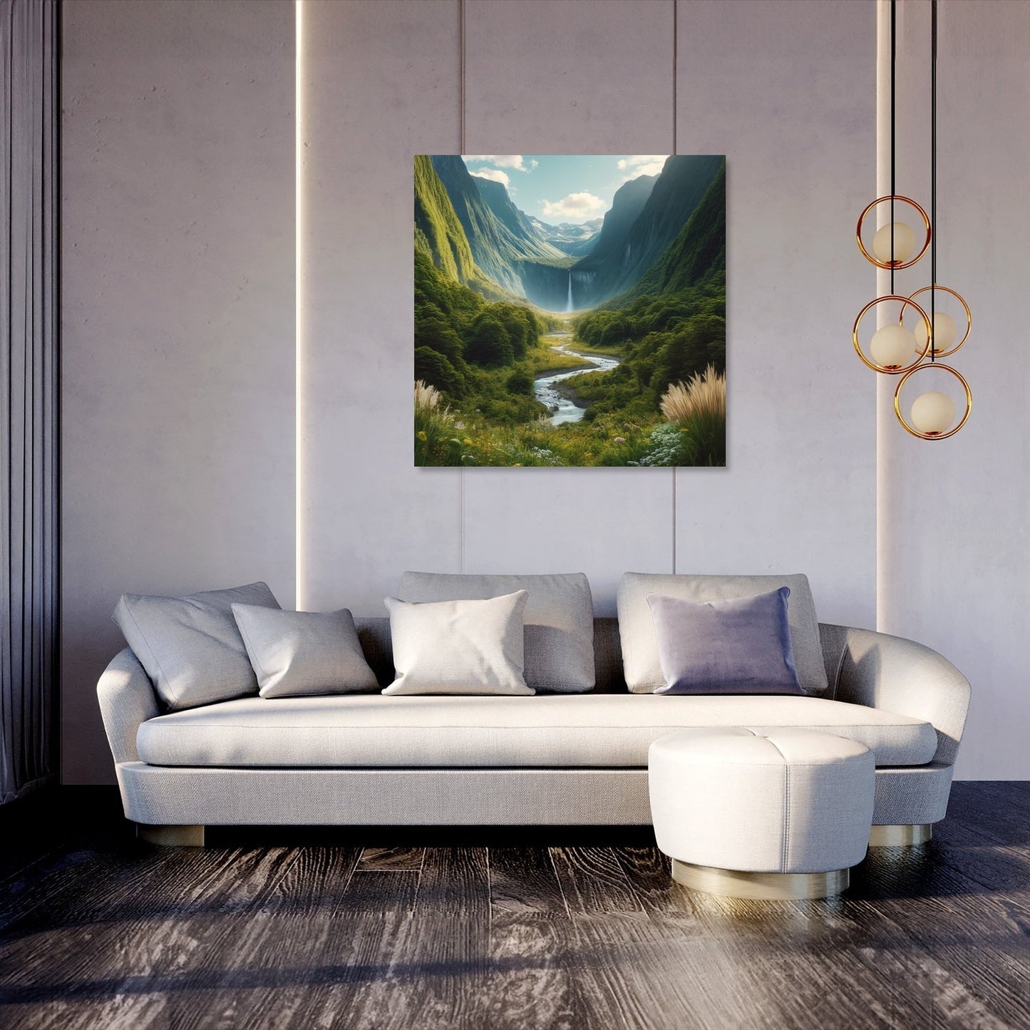 Verdant Valley Canvas