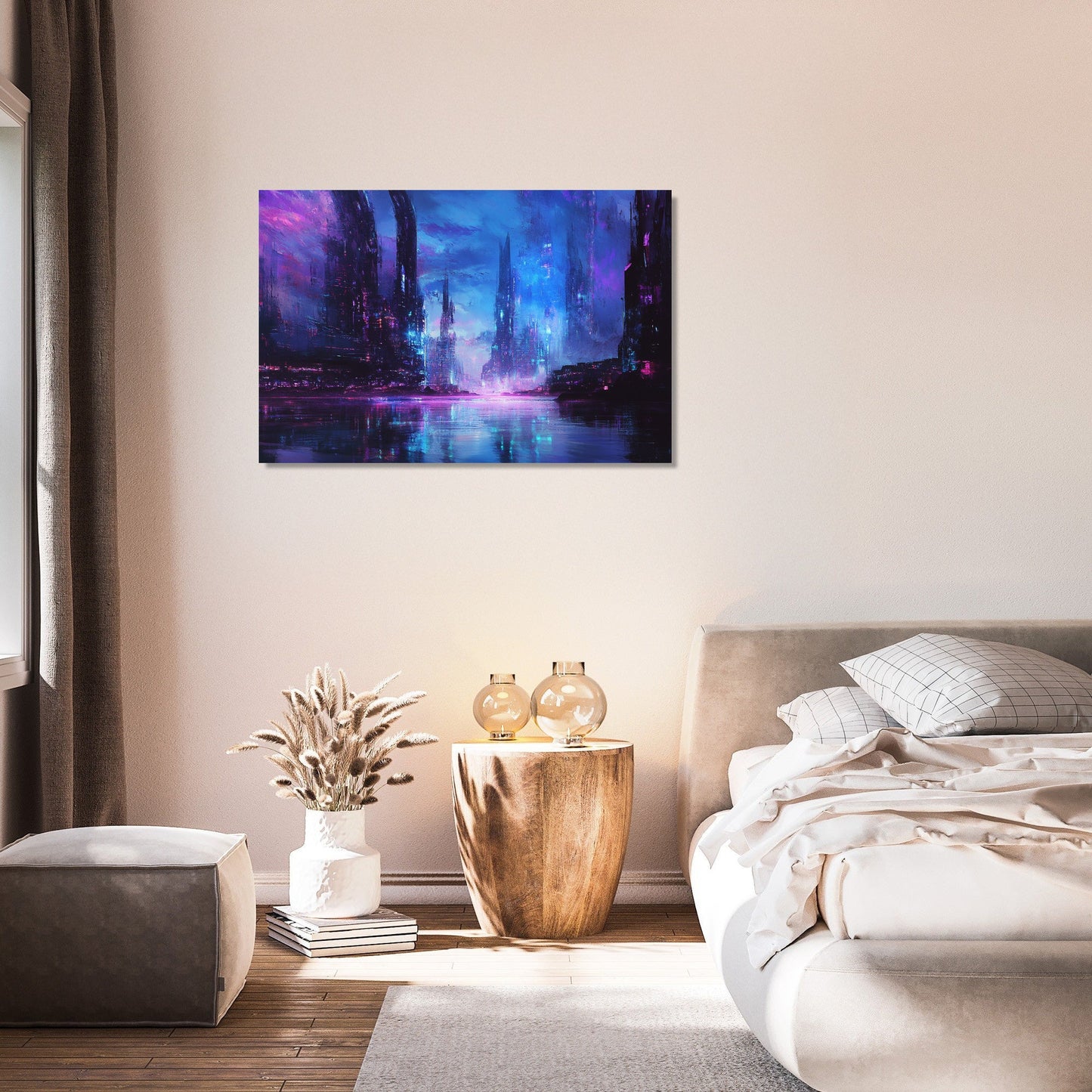 Dreamscape Metropolis Canvas