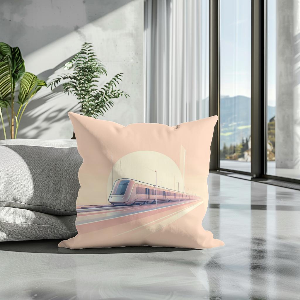 Tranquil Transit Cotton Cushion
