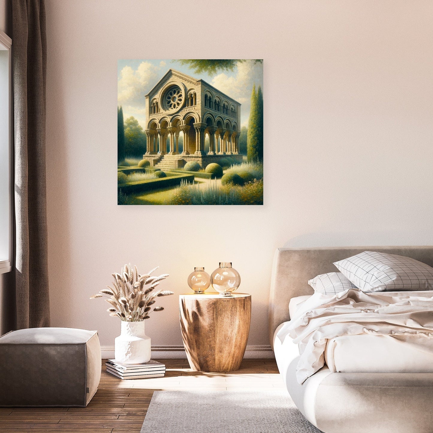 Romanesque Reverie Canvas