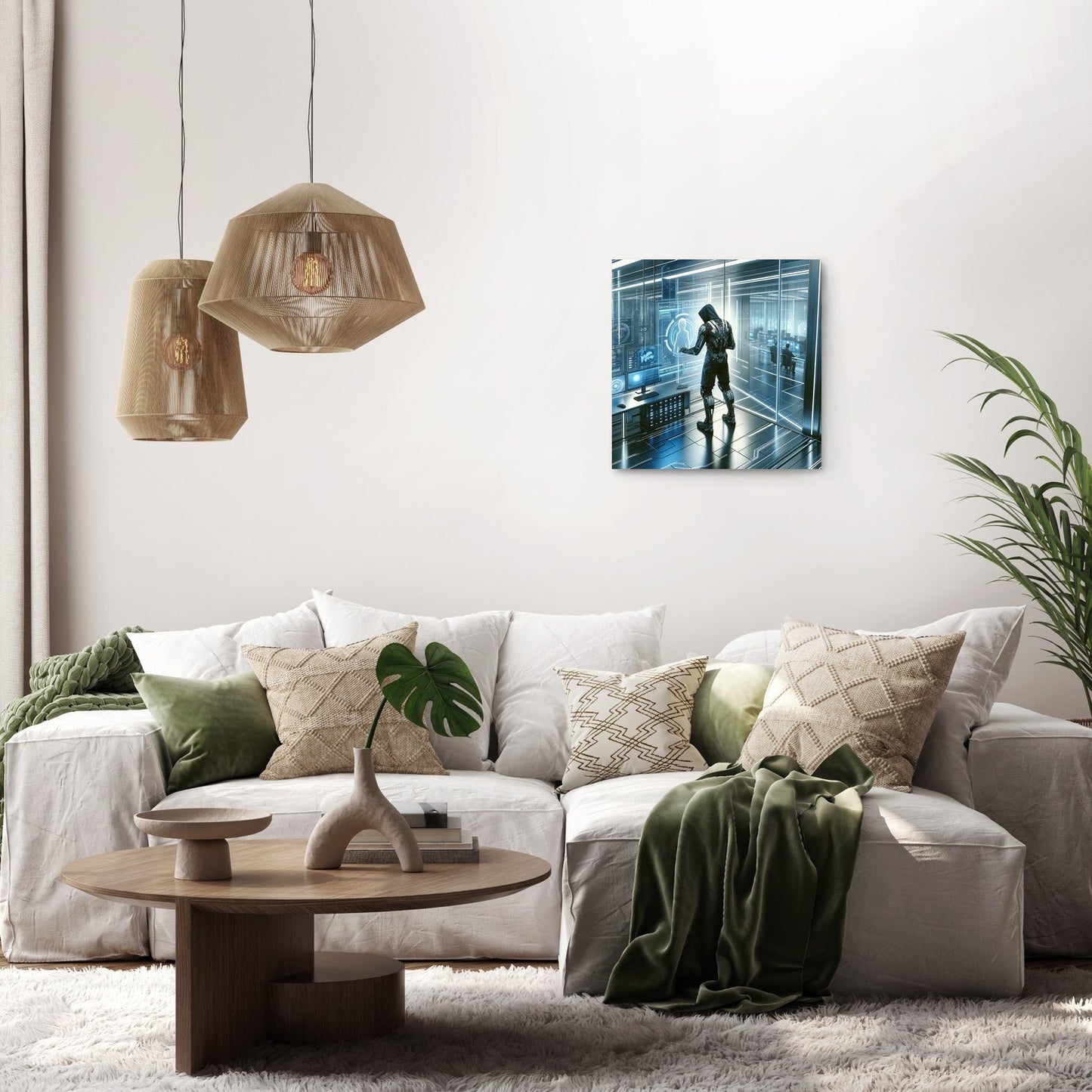 Corporate Espionage Holograph Canvas