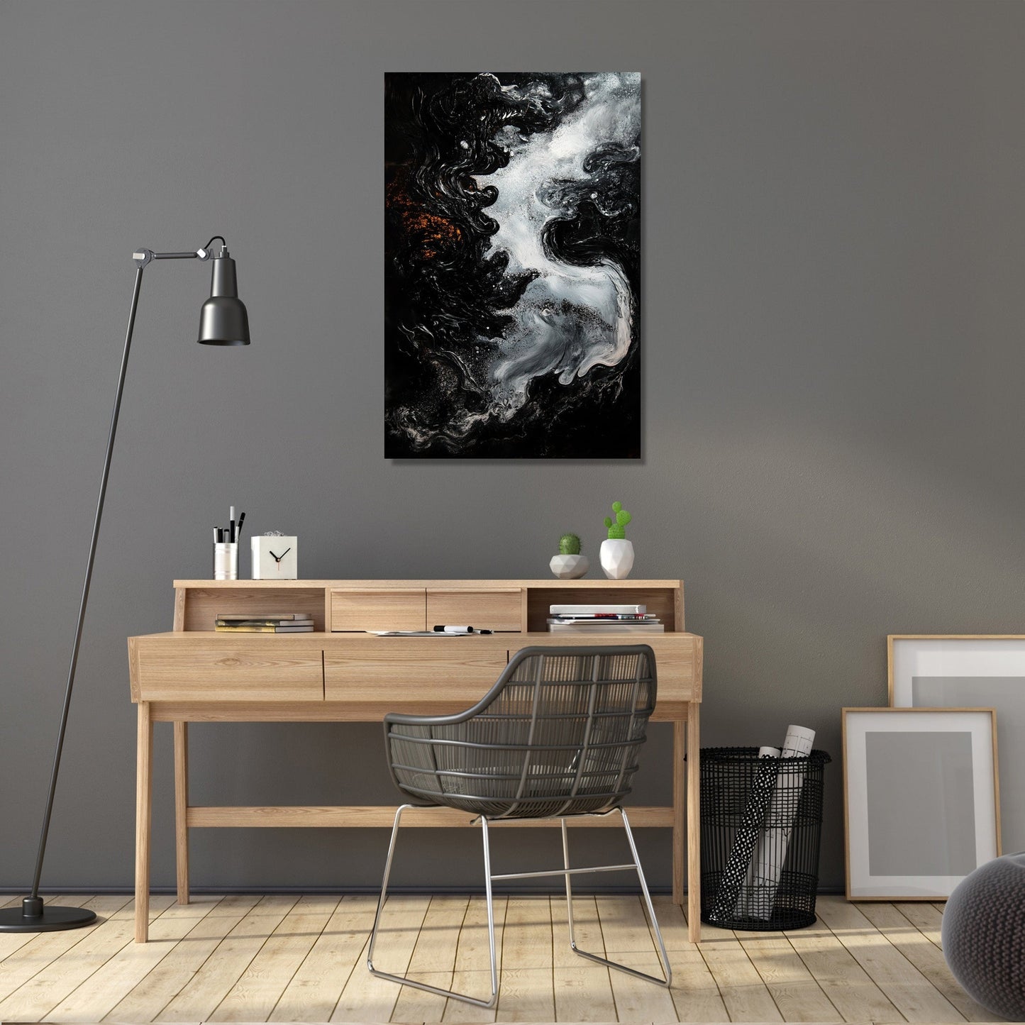 Enigmatic Shadows Canvas