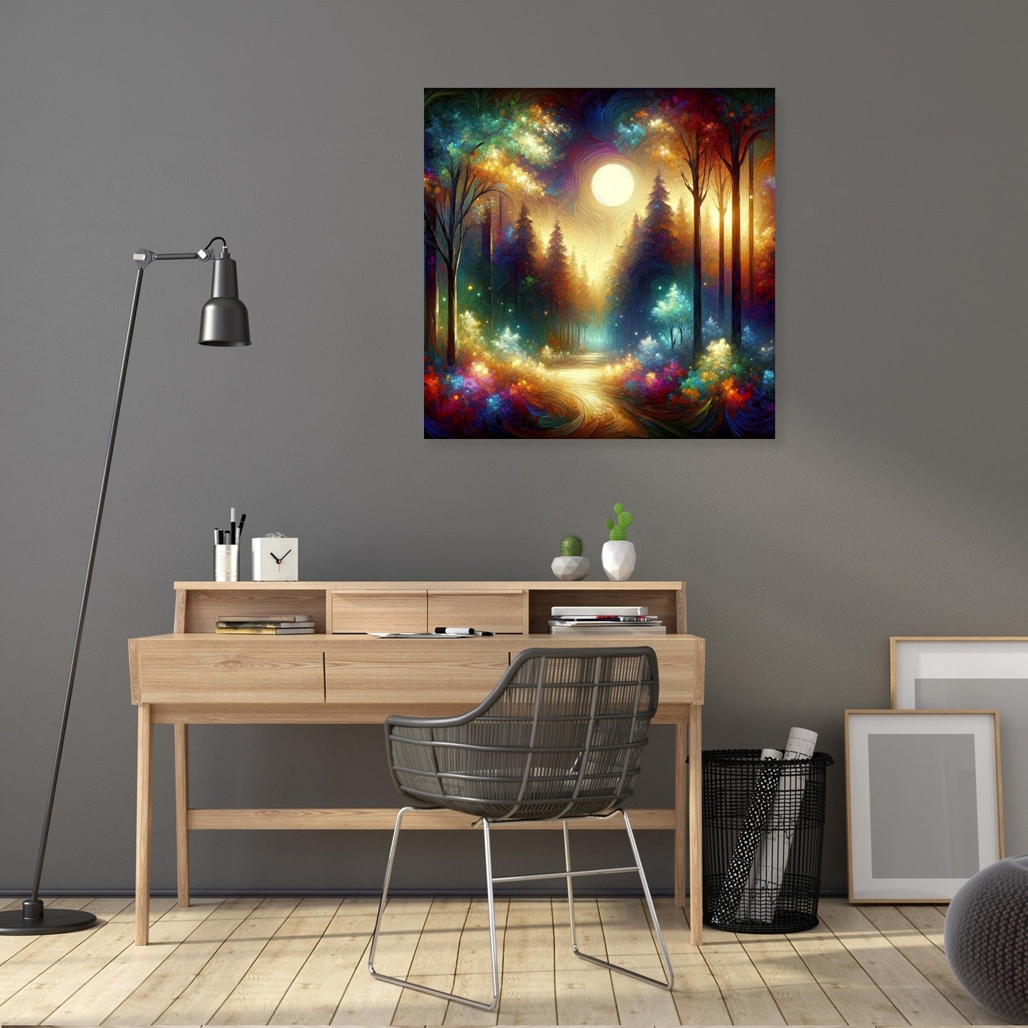 Moonlit Enchantment Canvas