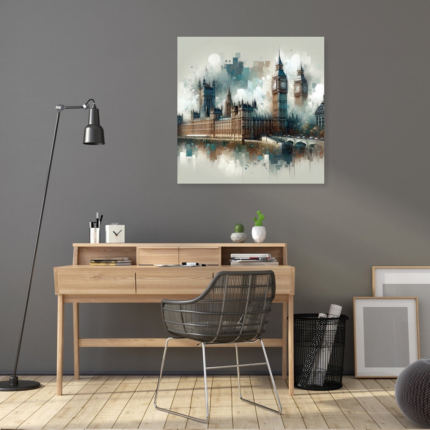 London's Timeless Echo Canvas