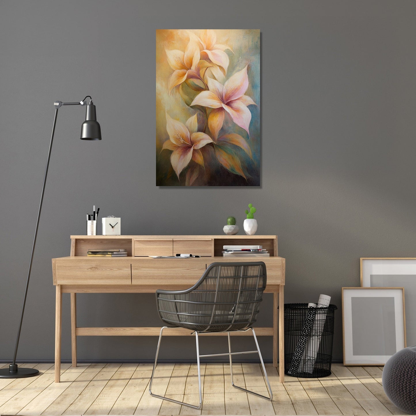 Effulgent Blooms Canvas