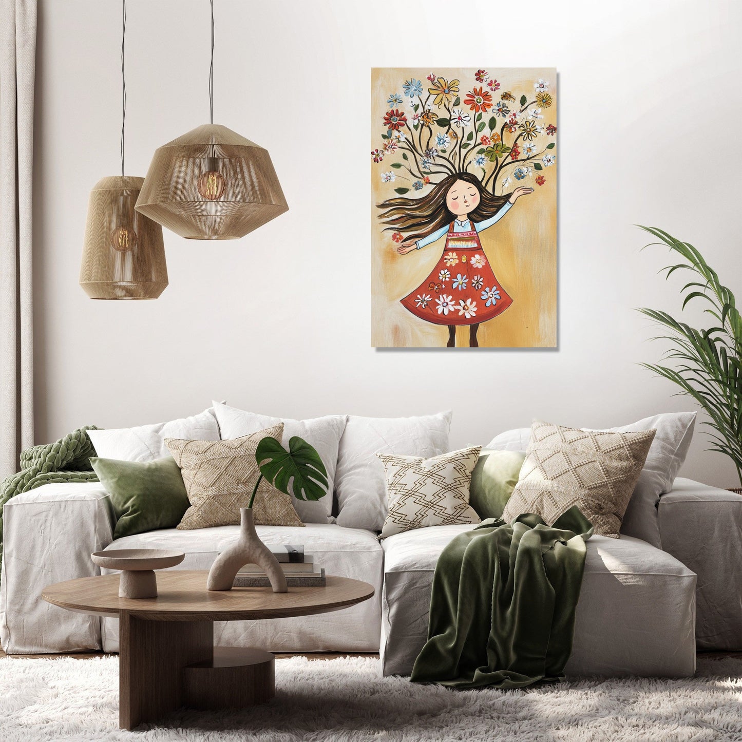 Bealtaine Blossom Canvas