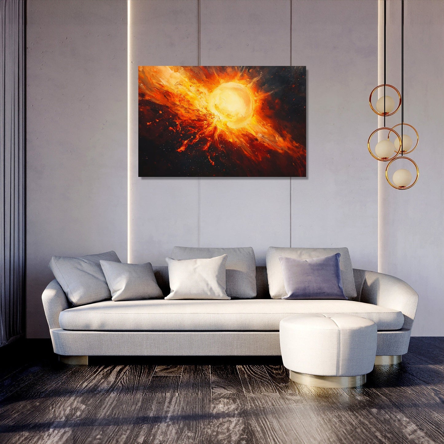 Solar Passion Canvas