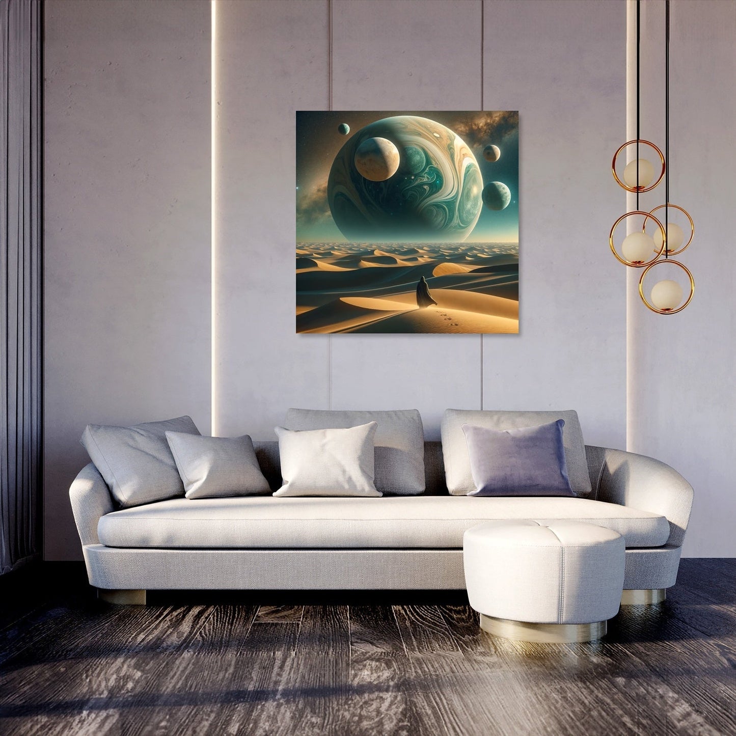 Ethereal Desert Canvas