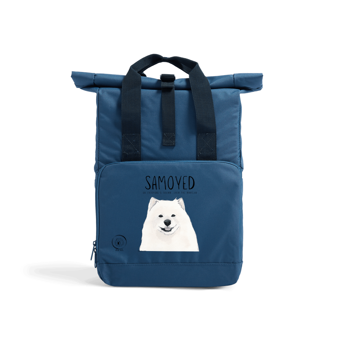 Pack It Up, Pup – Samoyed Style On Your Back