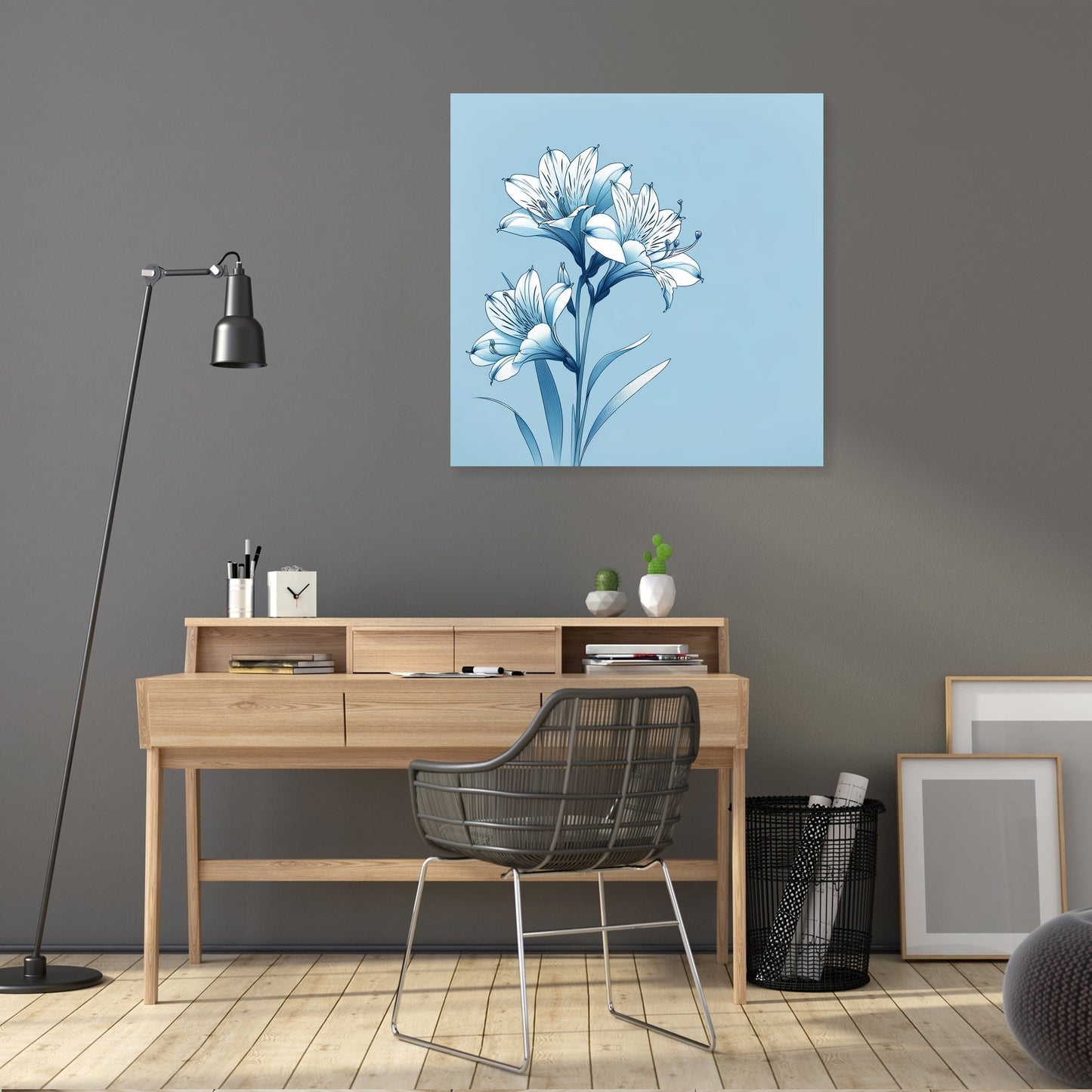 Frost Kissed Canvas