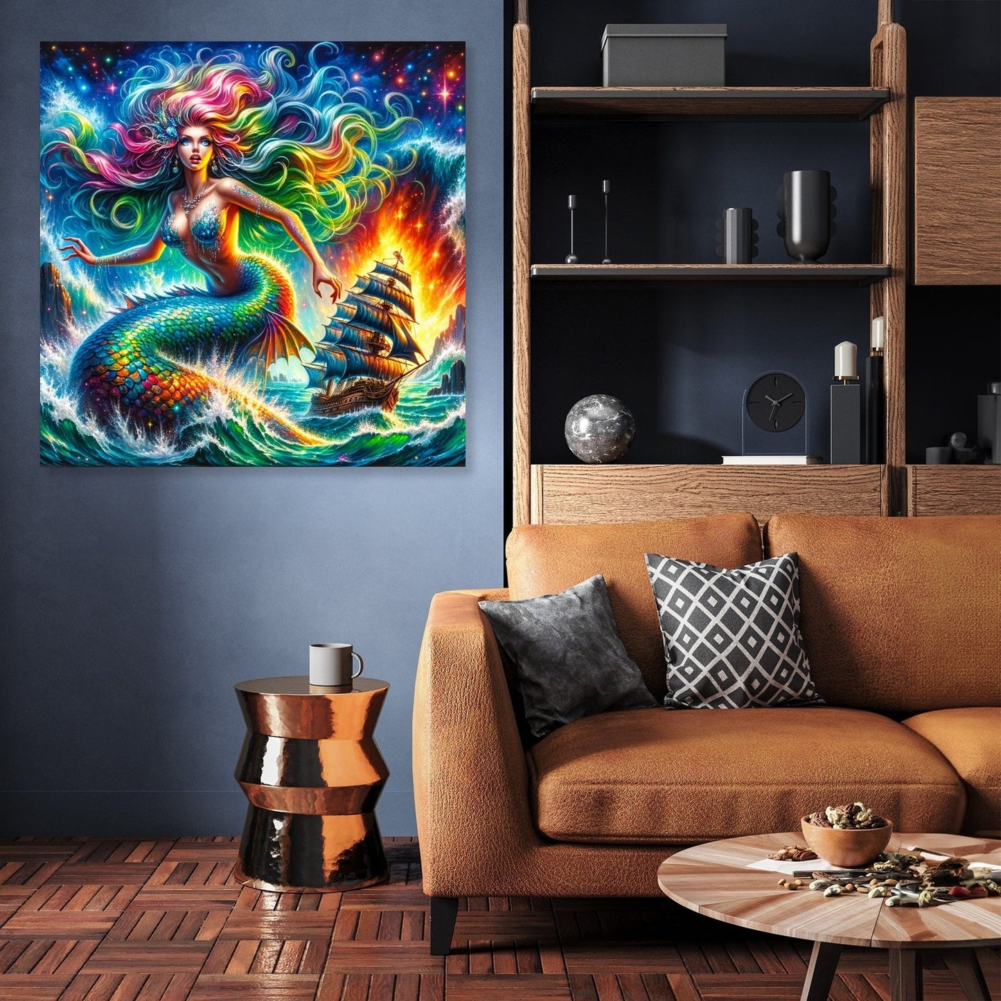 Siren's Call Mermaid Canvas