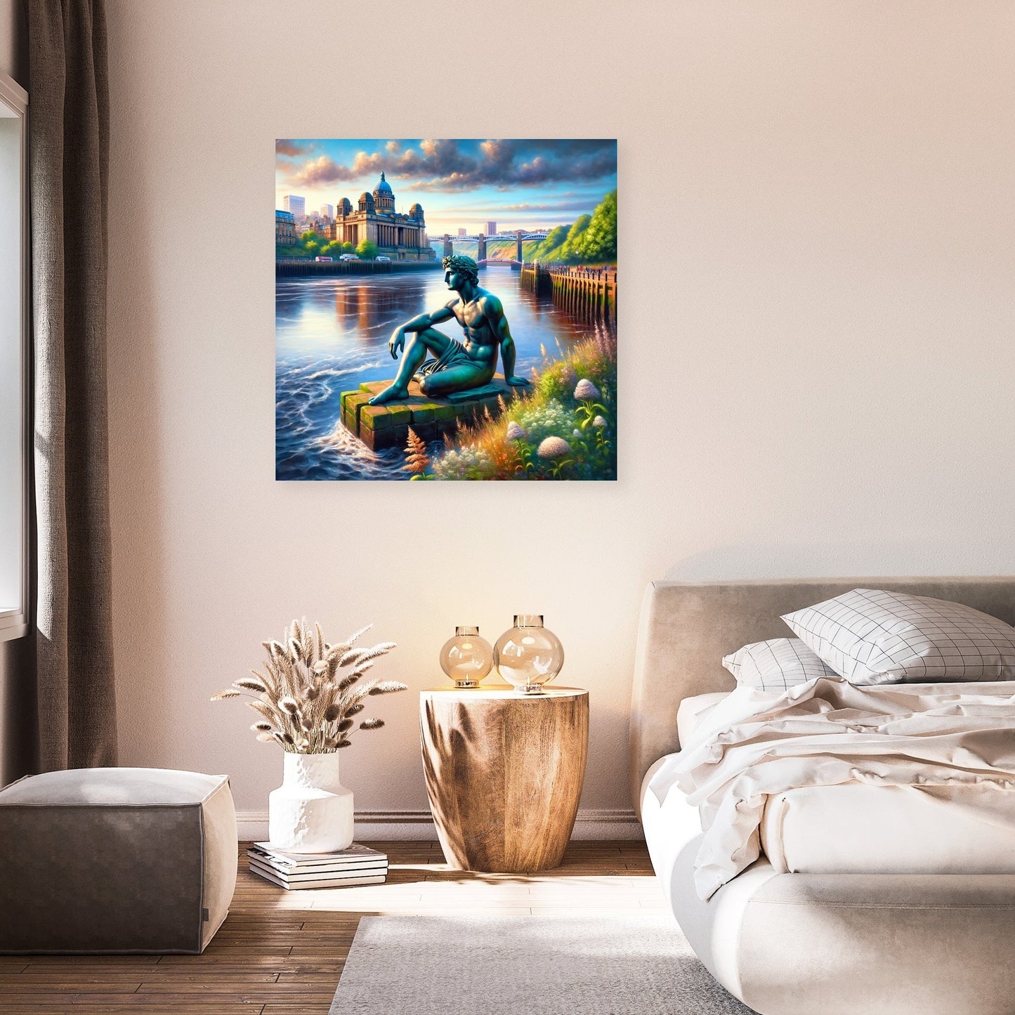Tyne's Serenity in Newcastle Canvas