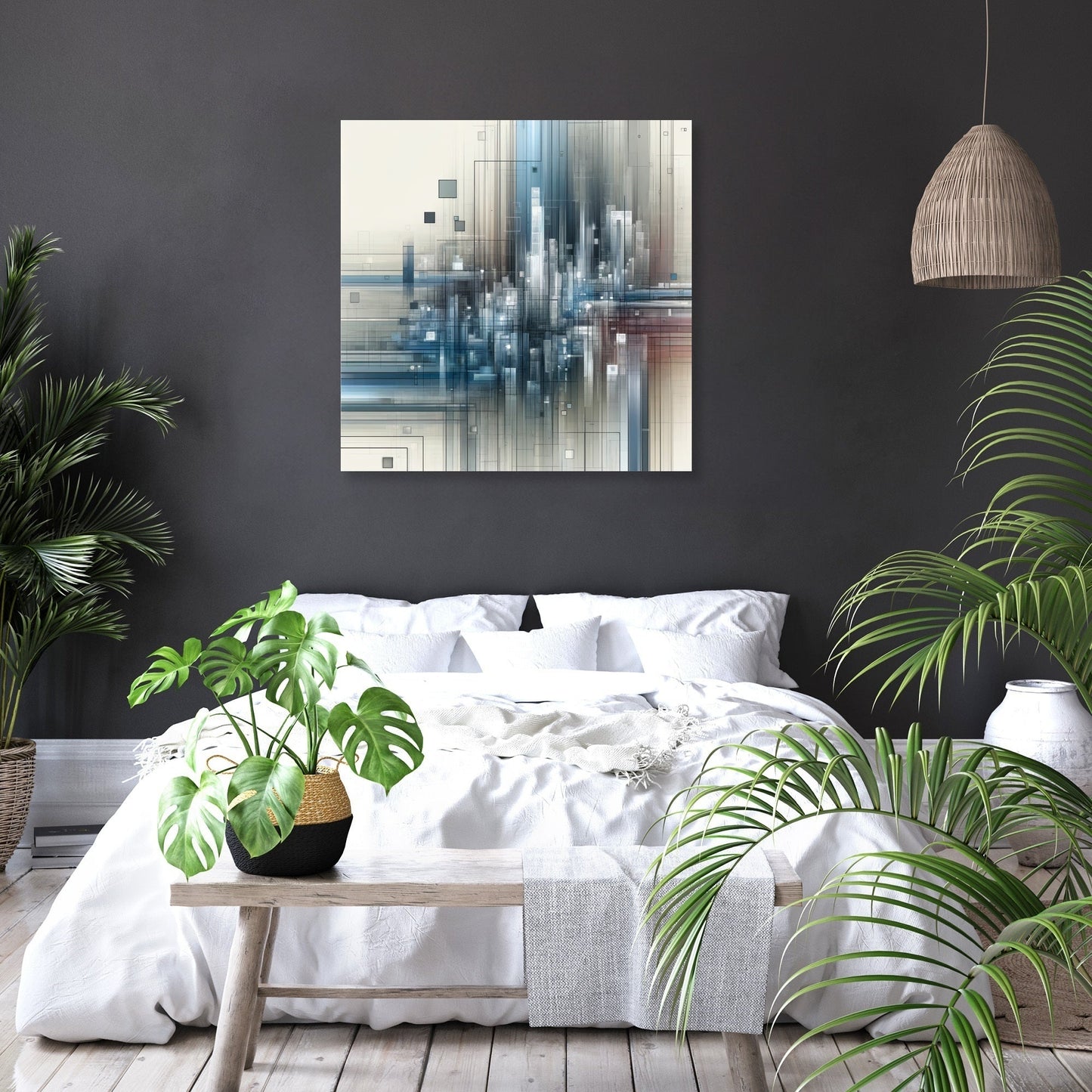 City Rhythm Canvas