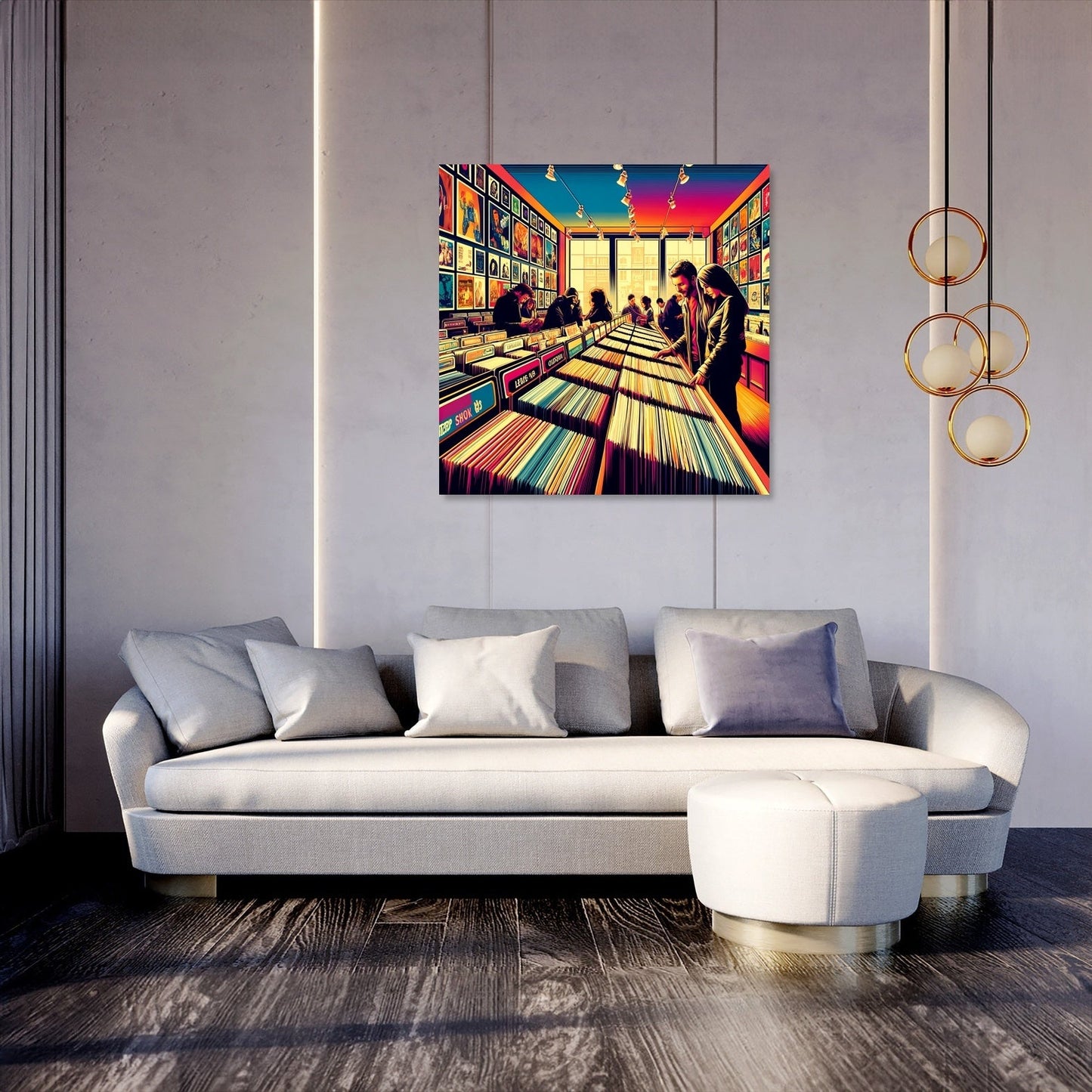 Vinyl Revival Canvas
