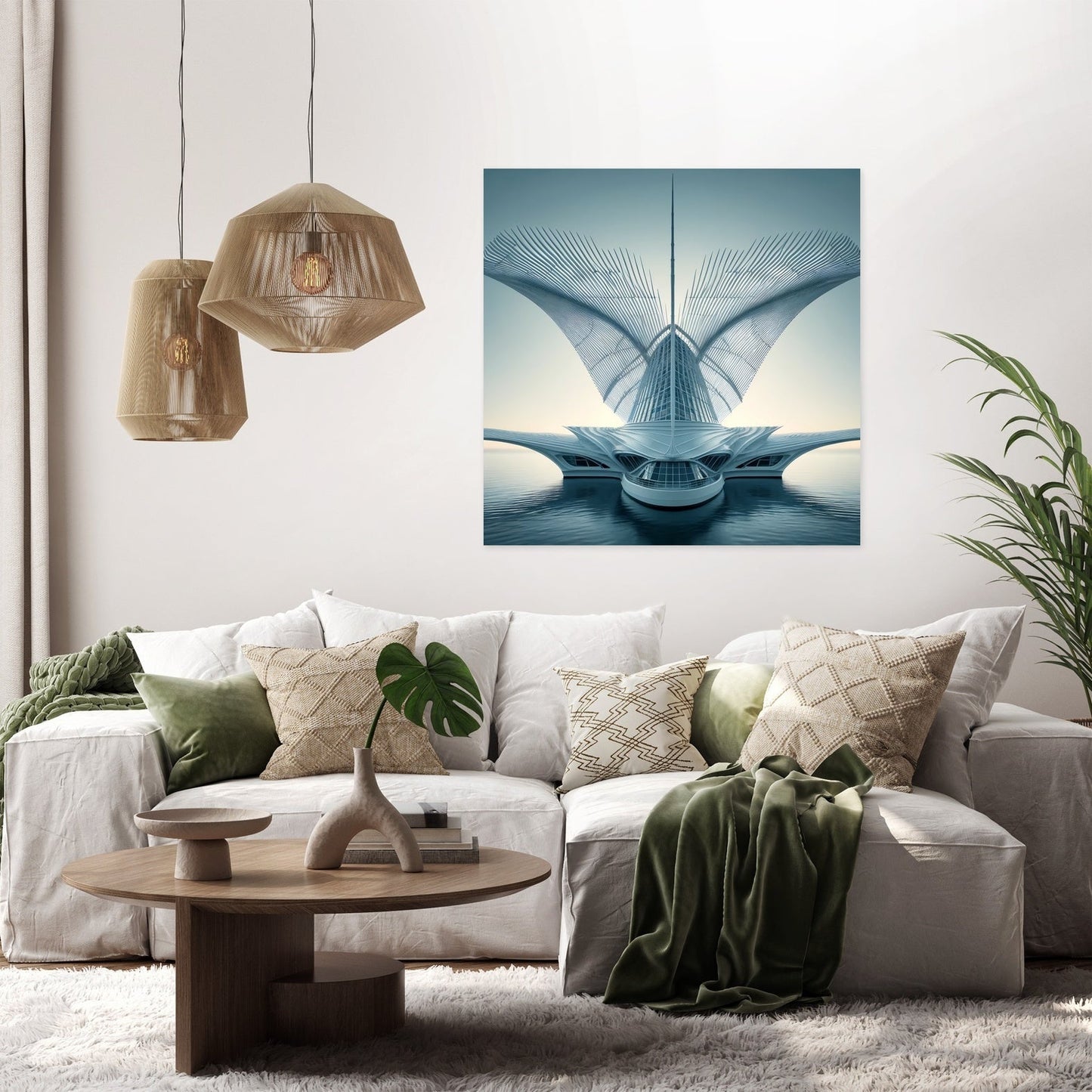 Milwaukee Art Wave Canvas