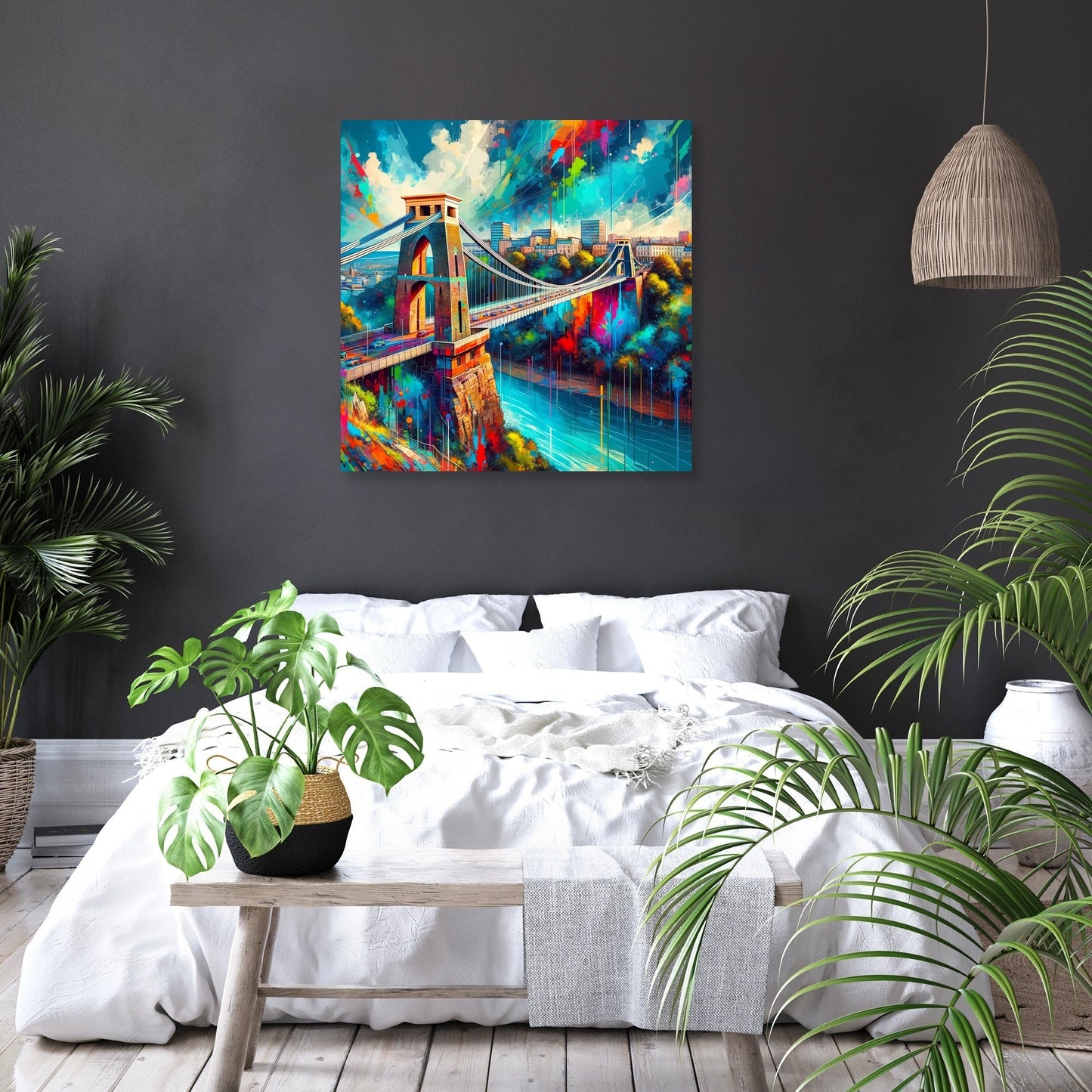 Bristol Clifton Bridge Vitality Canvas