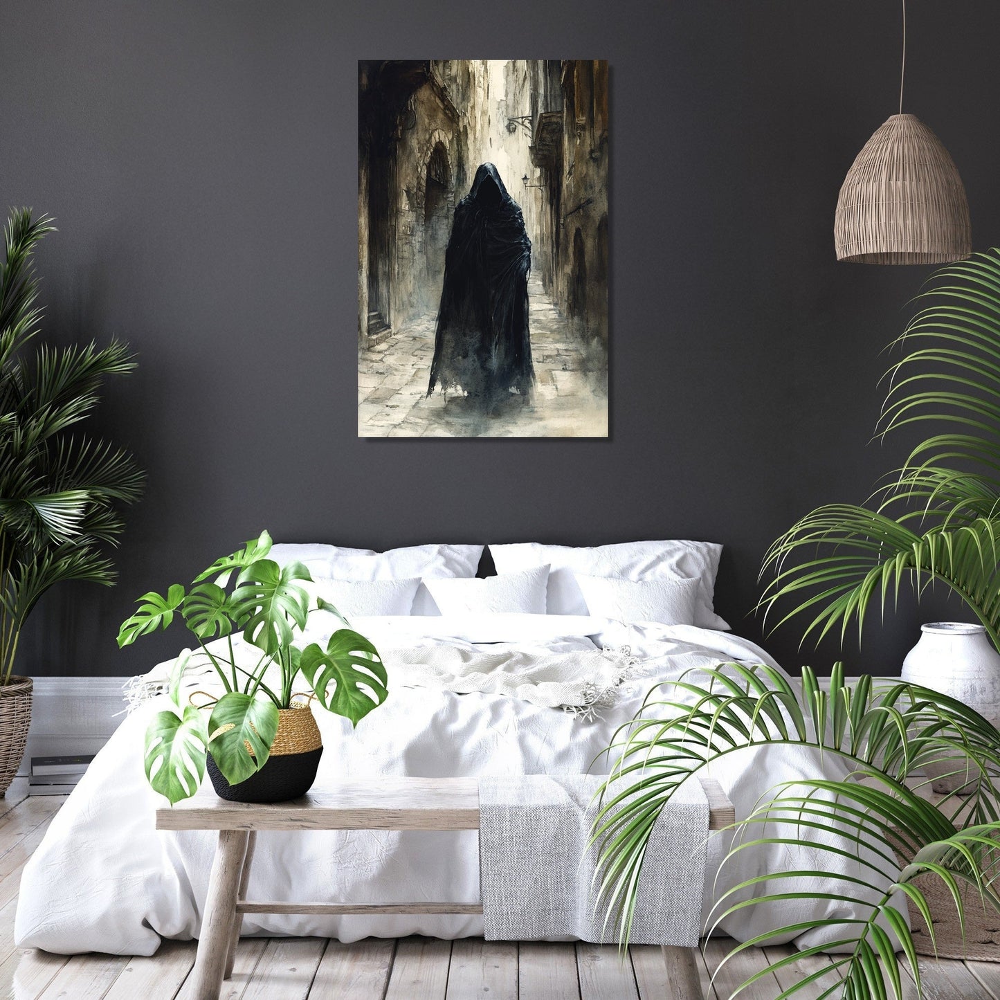Cloaked Shadow Blade Canvas