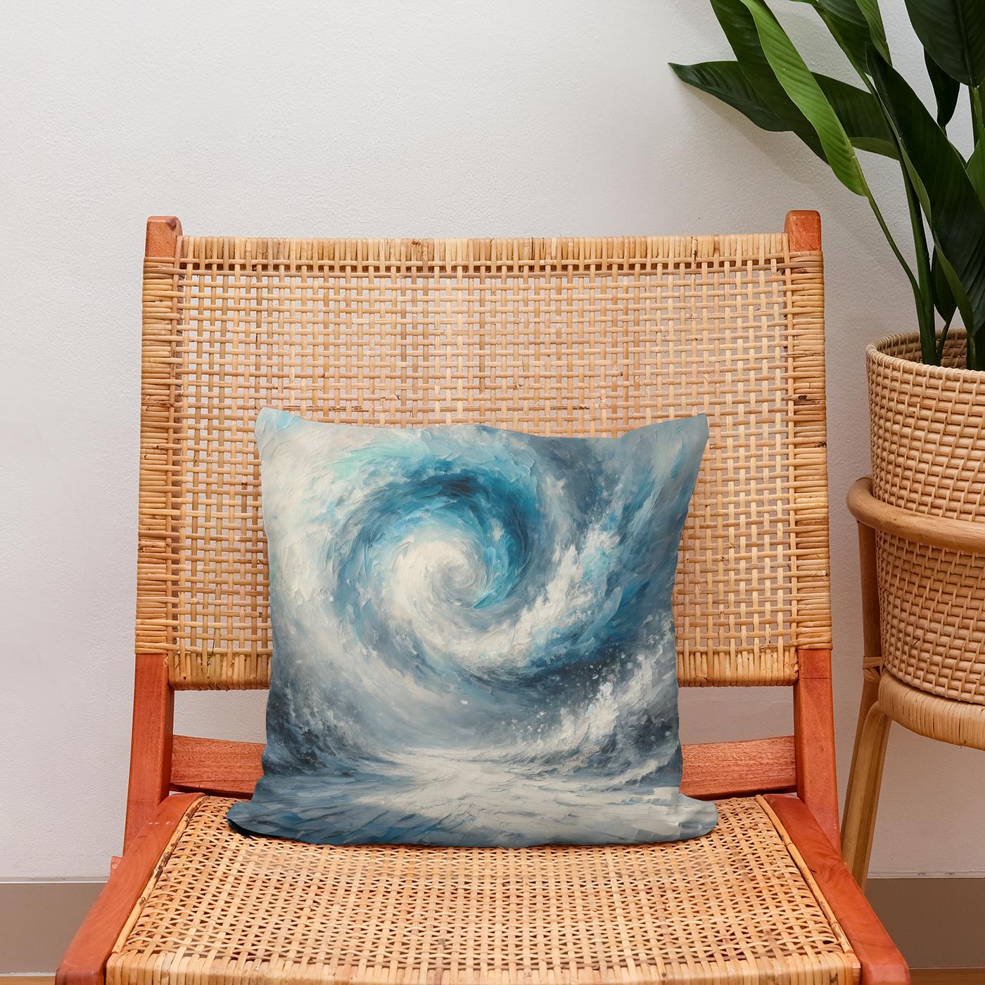 Blizzard's Embrace Cotton Cushion