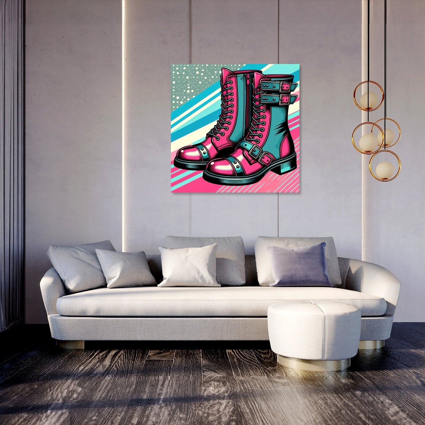 Fashion Boots Canvas