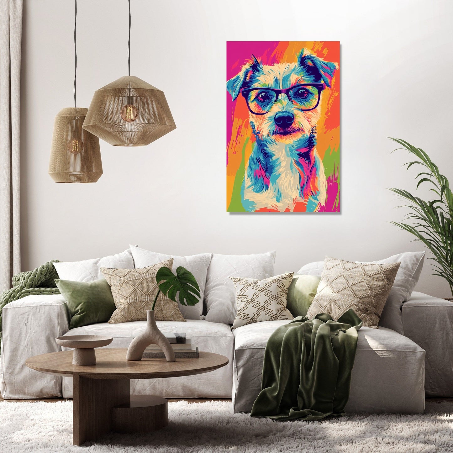 Dapper Dog Canvas