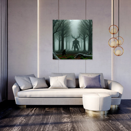 Forest Duel Canvas