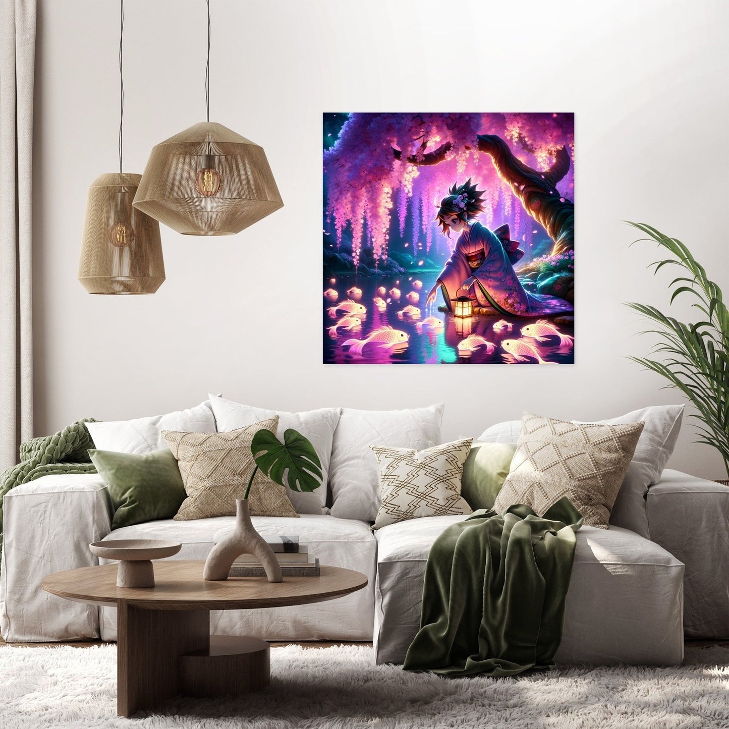 Enchanted Sakura Serenity Canvas