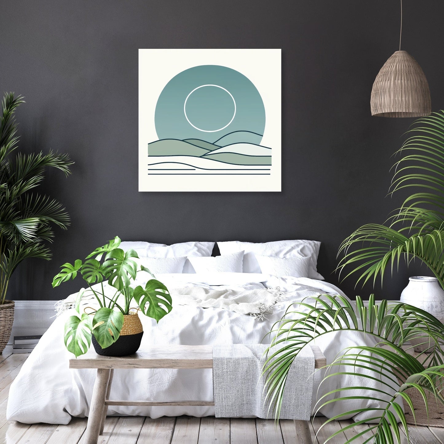 Subtle Harmony Canvas