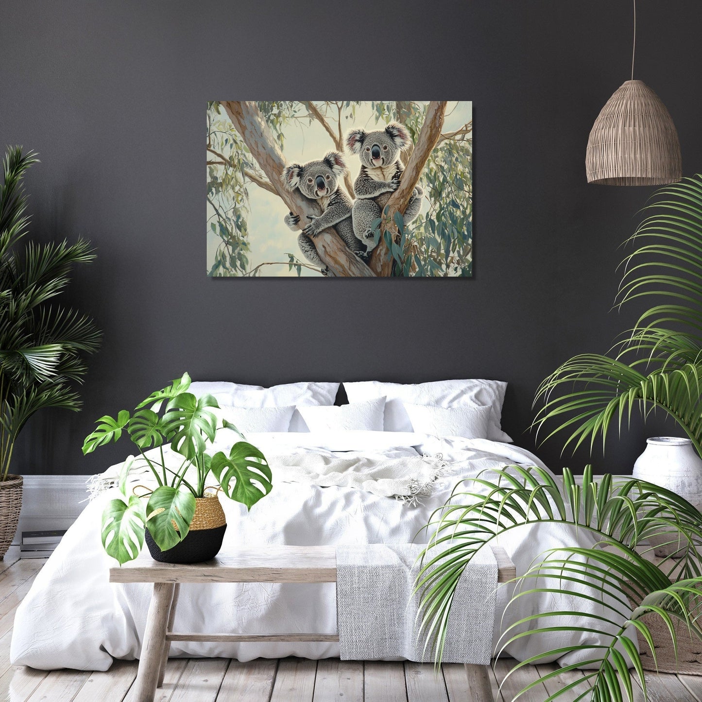 Koalas' Sanctuary Canvas