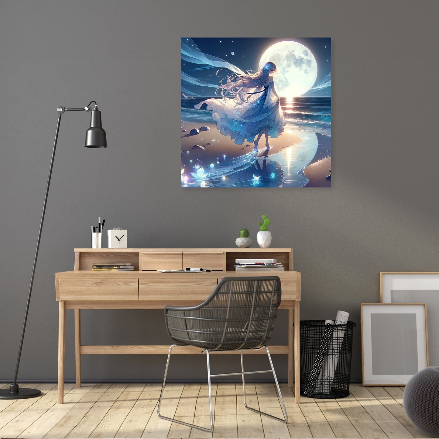 Mystic Moonlight Dance Canvas