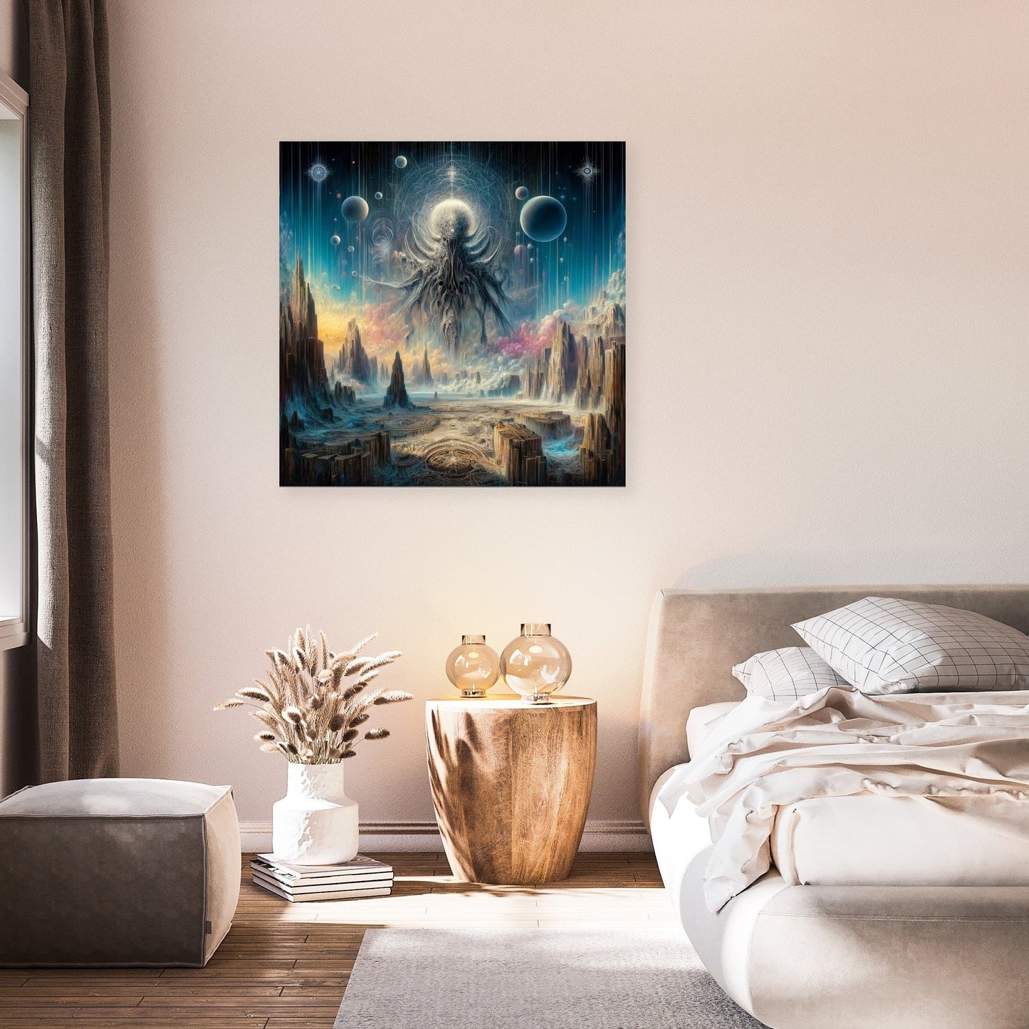 Nyarlathotep's Descent Canvas