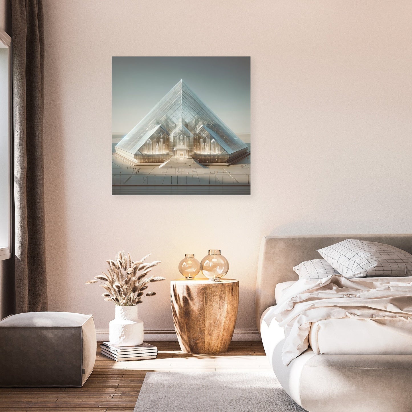 Future Pyramid Canvas