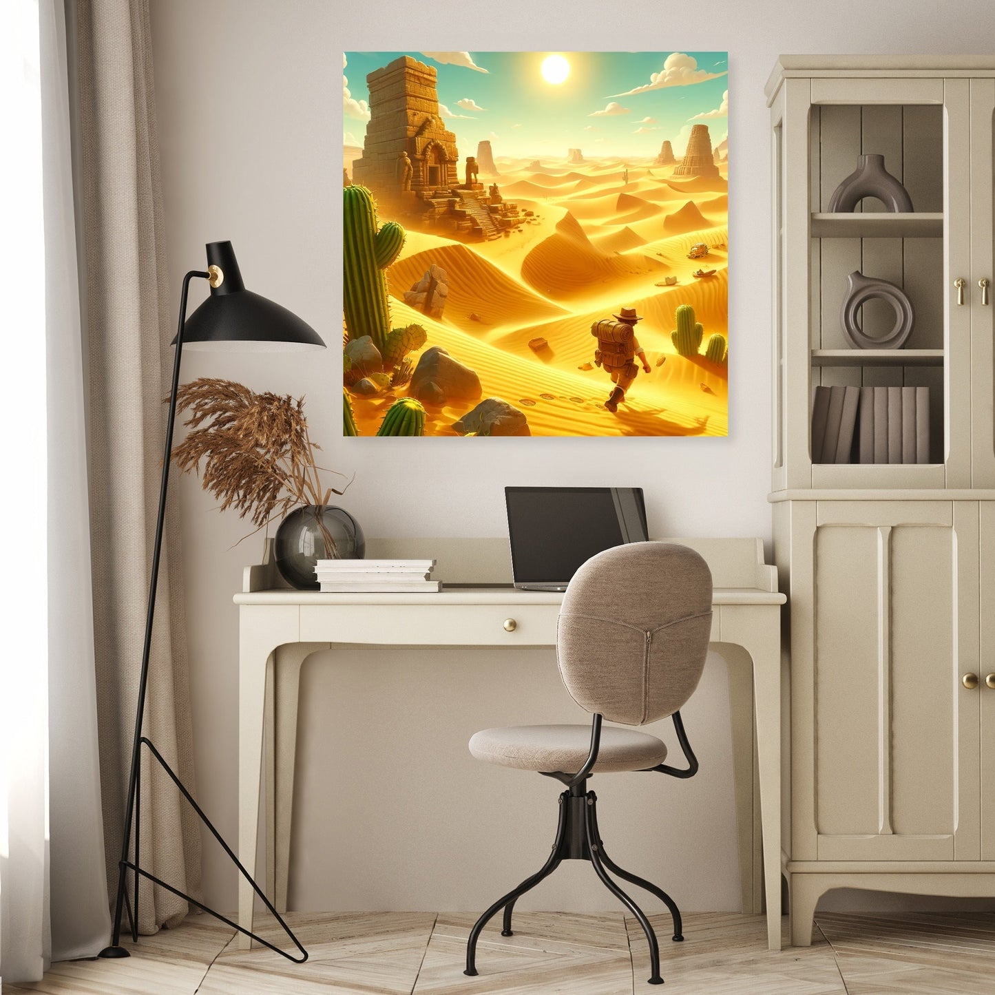 Desert Dune Adventure Canvas