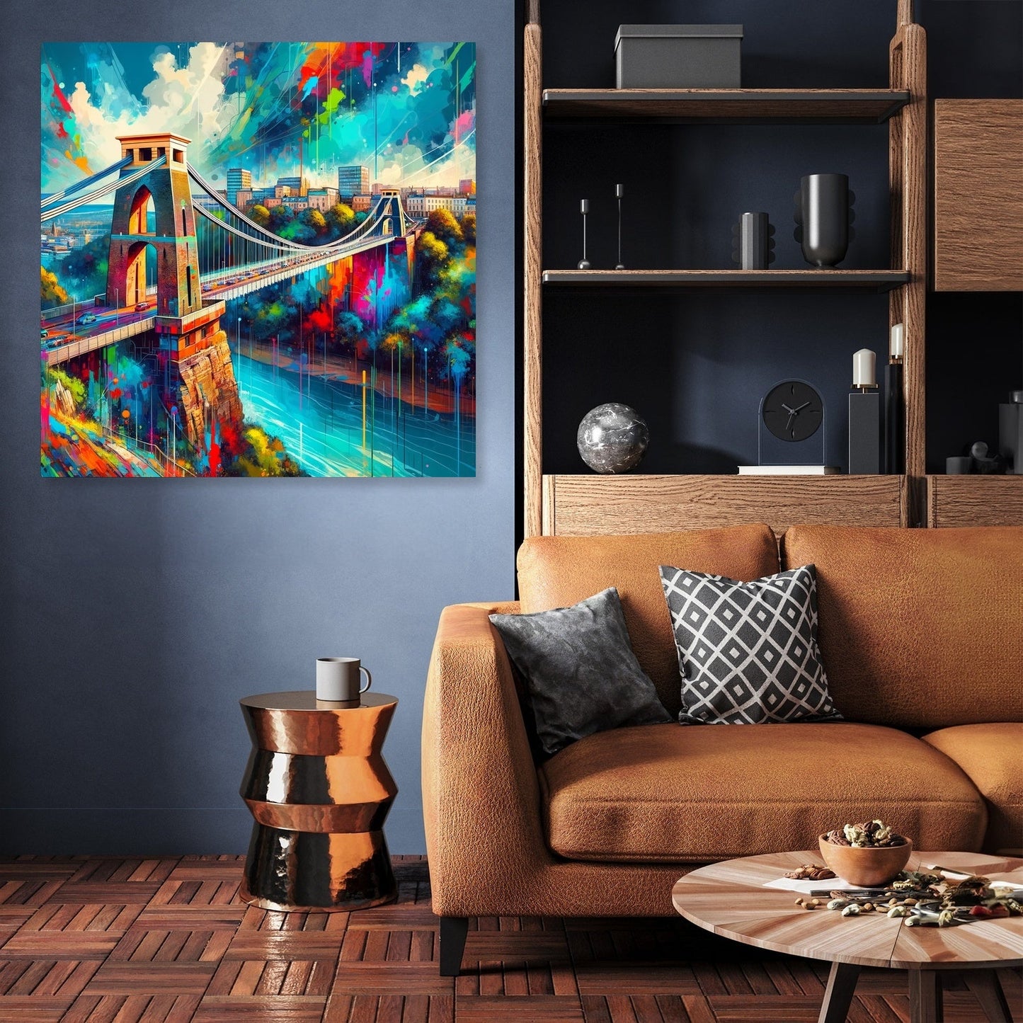 Bristol Clifton Bridge Vitality Canvas