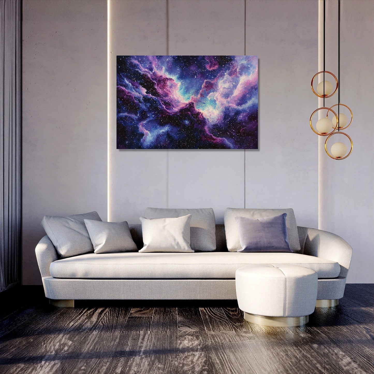 Nebula Whispers Canvas